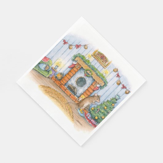 Serviette En Papier Les serviettes de Noël par Alissa Hansen (Coin)