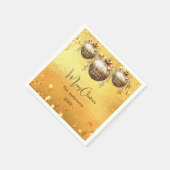 Serviette En Papier Les stars de la fête de Noël (Coin)