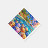 Serviette En Papier Les trésors des marées tropicales (Coin)