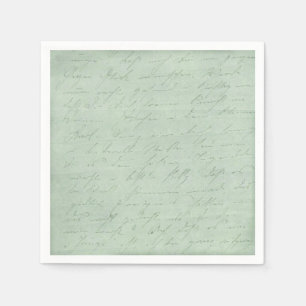 Serviette En Papier Les vieilles lettres d'amour d'écriture se sont