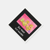 Serviette En Papier Les vraies femmes jouent au Mahjong (Coin)