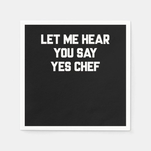 Serviette En Papier Let me hear you say | Dot (Devant)
