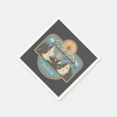 Serviette En Papier Let the adventure begin (Coin)