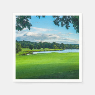 Serviette En Papier L'Été Au Golf