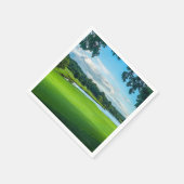 Serviette En Papier L'Été Au Golf (Coin)