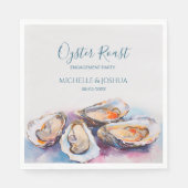 Serviette En Papier l'été moderne huster rôti pastel côtier (Devant)