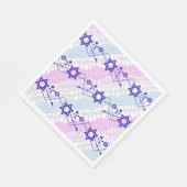 Serviette En Papier L'étoile de David Ribbon (Coin)