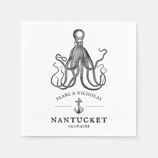 Serviette En Papier L'étreinte de l'amour | Bienvenue au mariage (Devant)