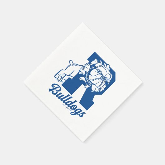 Serviette En Papier Letterman Riverdale Bulldogs (Coin)