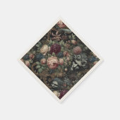 Serviette En Papier 🩸 Lettre à la poupée - gothique victorien (Coin)