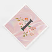 Serviette En Papier Lettre I (Coin)