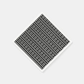 Serviette En Papier Lettre initiale H monogramme (Coin)