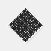 SERVIETTE EN PAPIER LETTRE INITIALE MONÂTRE S (Coin)