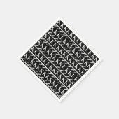 Serviette En Papier Lettre initiale monogramme K (Coin)