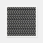 Serviette En Papier Lettre initiale monogramme N (Devant)