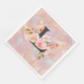 Serviette En Papier Lettre L (Coin)
