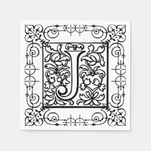 Serviette En Papier Lettre monographie J