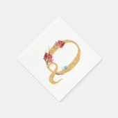 Serviette En Papier Lettre q (Coin)