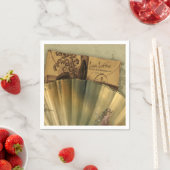 Serviette En Papier Lettres d'amour (En situation)