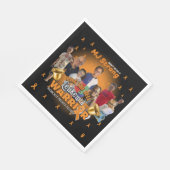 Serviette En Papier Leucémie Survivor Plates de célébration sonnerie (Coin)