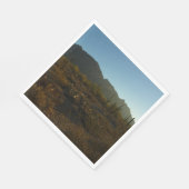 Serviette En Papier Lever du soleil du Saguaro dans le parc national d (Coin)