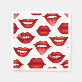 Serviette En Papier Lèvres (Devant)