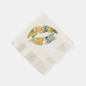 Serviette En Papier Lèvres élégantes #5 (Coin)