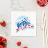 Serviette En Papier L'Express polaire | Insigne de train (En situation)