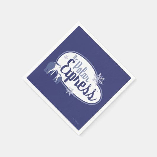 Serviette En Papier L'Express polaire | Ours polaires Retro Graphisme (Coin)