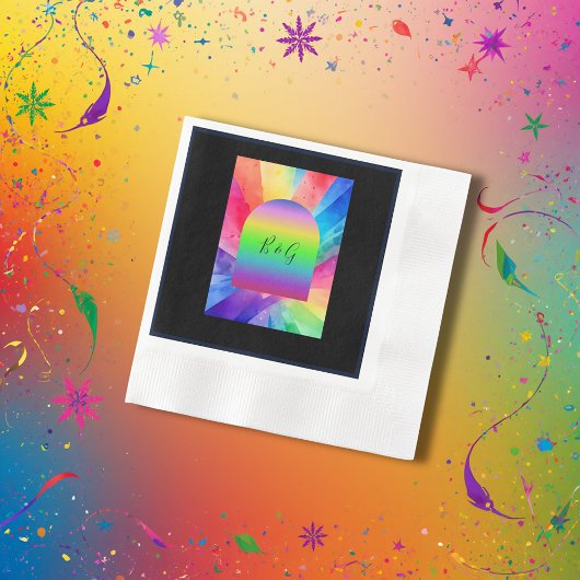 Serviette En Papier lgbtq mariage transgenre