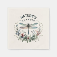 L'harmonie de la nature - libellule artistique