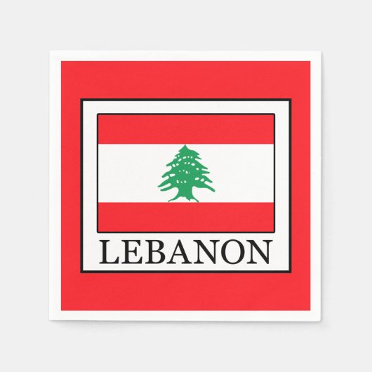 Serviette En Papier Liban (Devant)