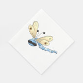 Serviette En Papier libellule (Coin)