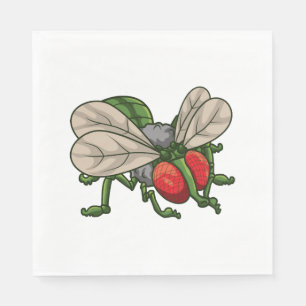 Serviette En Papier libellule dangereuse