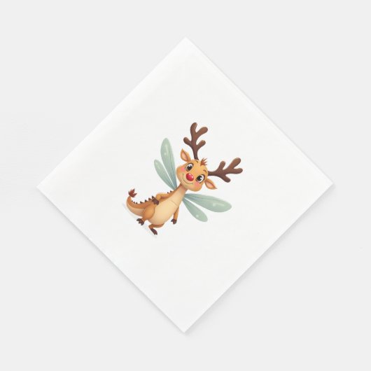 Serviette En Papier libellule de rennes (Coin)