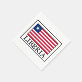 Serviette En Papier Libéria (Coin)