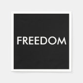 Serviette En Papier Liberté (Devant)