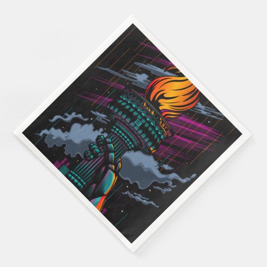 Serviette En Papier Liberté (Coin)