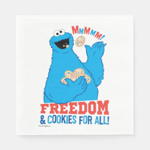 Serviette En Papier Liberté & Cookies Pour Tous !