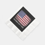 Serviette En Papier Liberté La liberté n'est pas libre La liberté n'es (Coin)