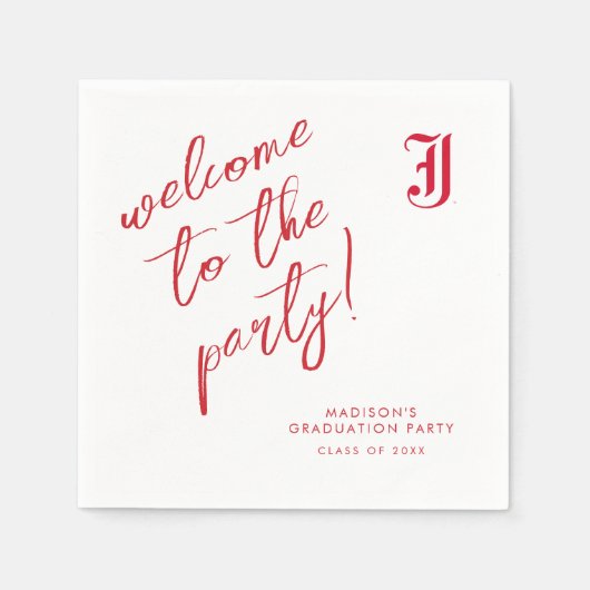 Serviette En Papier Licence de l'Université d'État de Jacksonville (Devant)