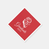 Serviette En Papier Licence de l'Université d'État de Jacksonville (Coin)