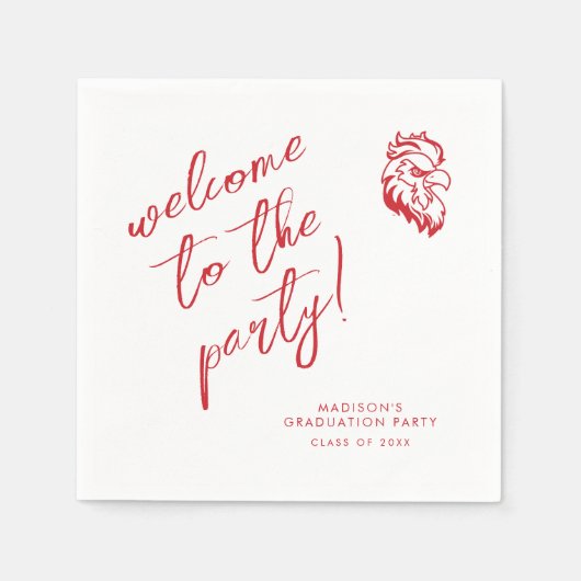 Serviette En Papier Licence de l'Université d'État de Jacksonville (Devant)