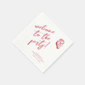 Serviette En Papier Licence de l'Université d'État de Jacksonville (Coin)