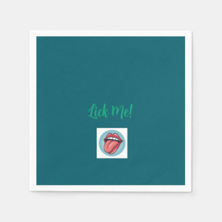 Serviette En Papier Lick Me Napkins