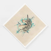 Serviette En Papier Licorne (Coin)