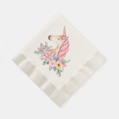 Serviette En Papier Licorne (Coin)