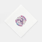 Serviette En Papier Licorne Joyeuse et Magique (Coin)
