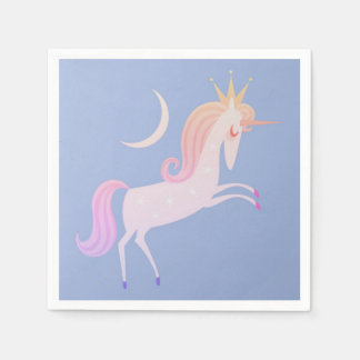 Serviette En Papier licorne magique