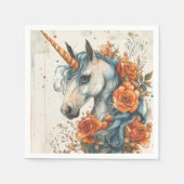 Serviette En Papier licorne mythique (Devant)